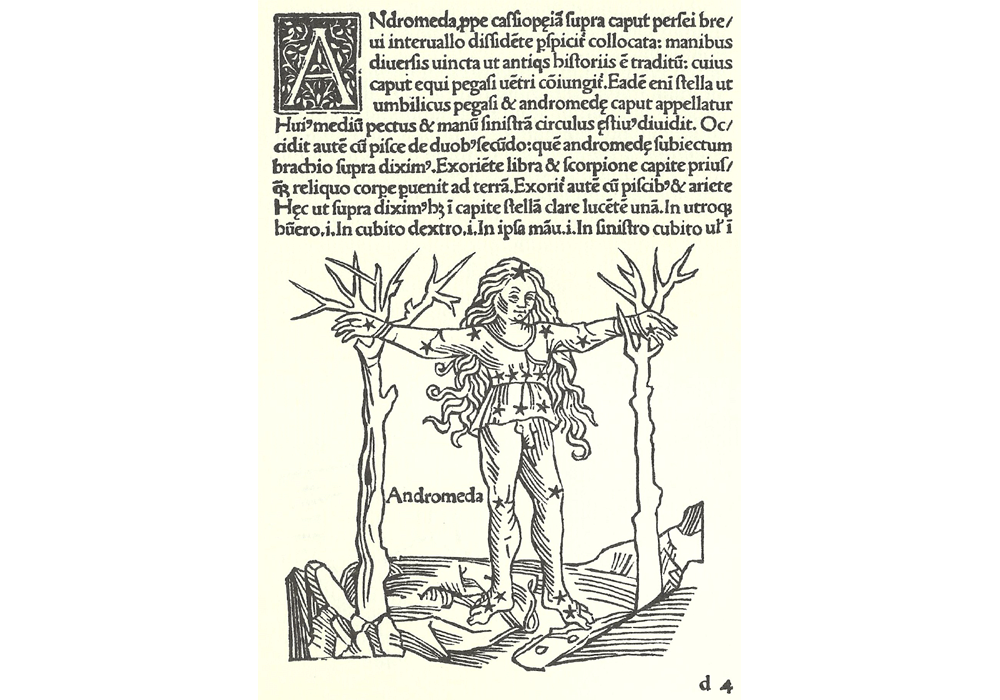 Poeticon Astronomicon-Higinio-Ratdolt-Incunables Libros Antiguos-libro facsimil-Vicent Garcia Editores-4 Andromeda.